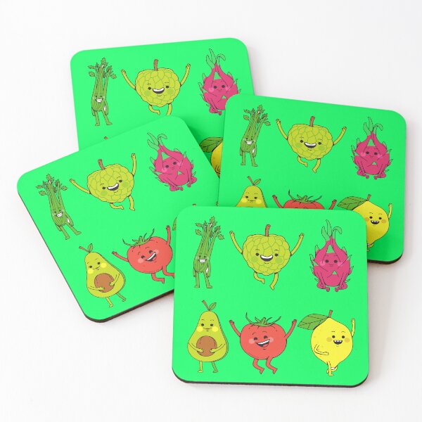 Item preview, Cute Fruits And Vegetables Emojis designed and sold by Pawn Shop JB.