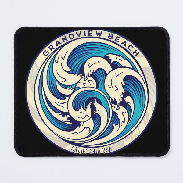 Item preview, Grandview Beach Waves designed and sold by LanikaiBeach.