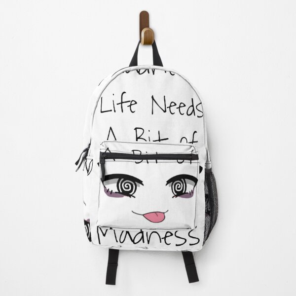 Item preview, 4 life needs a bit of madness designed and sold by StudentLuxLife.