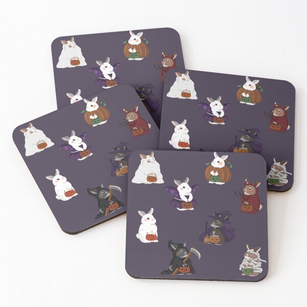 Item preview, Halloween Rabbit Pattern Design _ Bunniesmee Halloween Edition  designed and sold by bunniesmee.