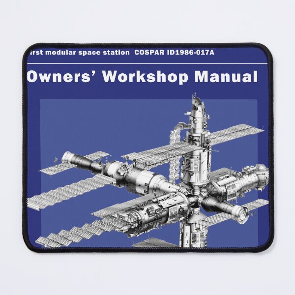 Artikelvorschau, Mir Raumstation Haynes Manueller Stil entworfen und verkauft von Land Voyagers.
