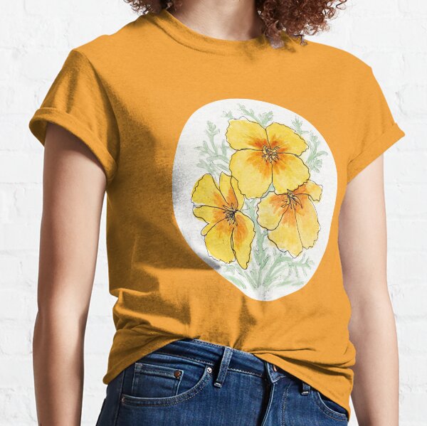 California Poppy Classic T-Shirt