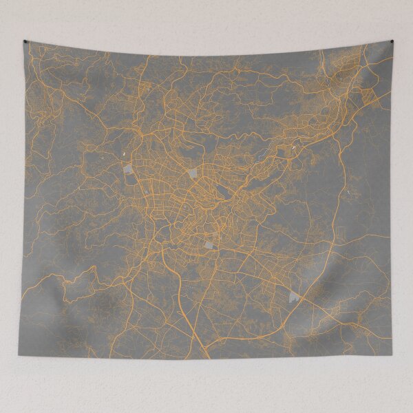 Item preview, Amman City Map of Jordan - Bauhaus designed and sold by deMAP.