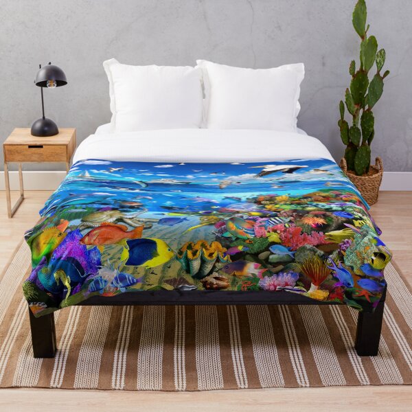 Item preview, Caribbean Coral Reef designed and sold by GeraldNewtonArt.