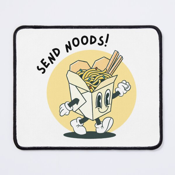 Item preview, Send noods walking takeout noodle box designed and sold by maikamess.