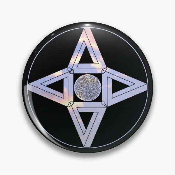 Item preview, Light Sky Triangle Me Impressed Star&CircleVisions designed and sold by createVisions.
