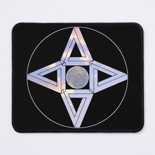 Item preview, Light Sky Triangle Me Impressed Star&CircleVisions designed and sold by createVisions.