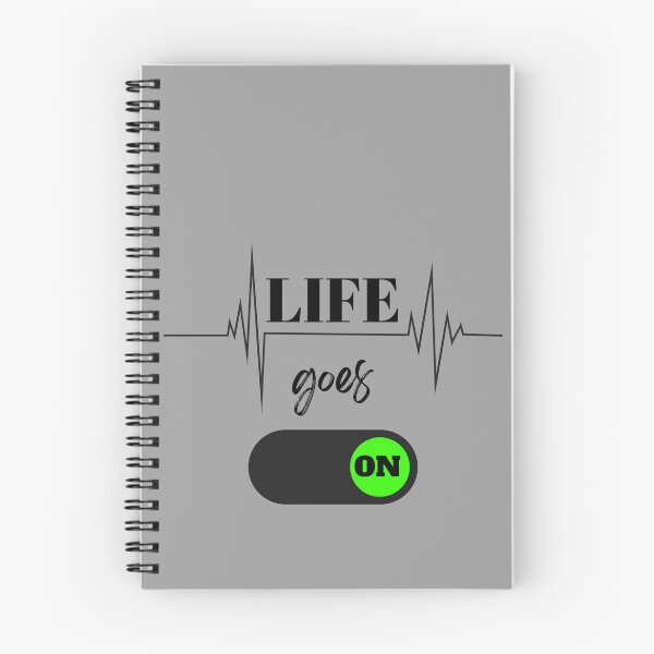 Item preview, life goes on designed and sold by asillustrator.
