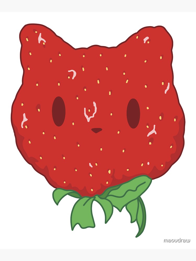 "red strawberry cat aesthetic dollette coquette pack" Tote Bag for Sale