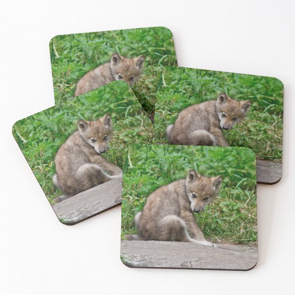 Item preview, Timber Wolf Pup designed and sold by WolvesOnly.