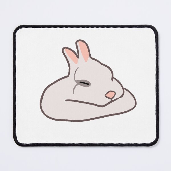 Item preview, Flat bunnie designed and sold by amphibiansticks.