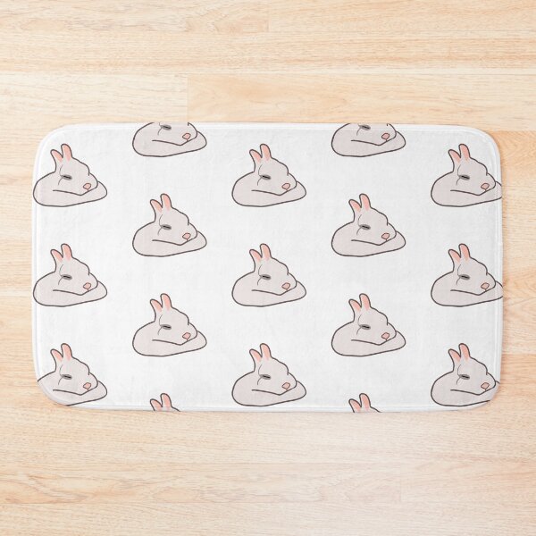 Item preview, Flat bunnie designed and sold by amphibiansticks.