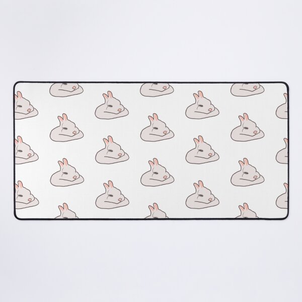 Item preview, Flat bunnie designed and sold by amphibiansticks.