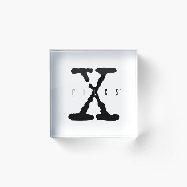 X Files Acrylic Block