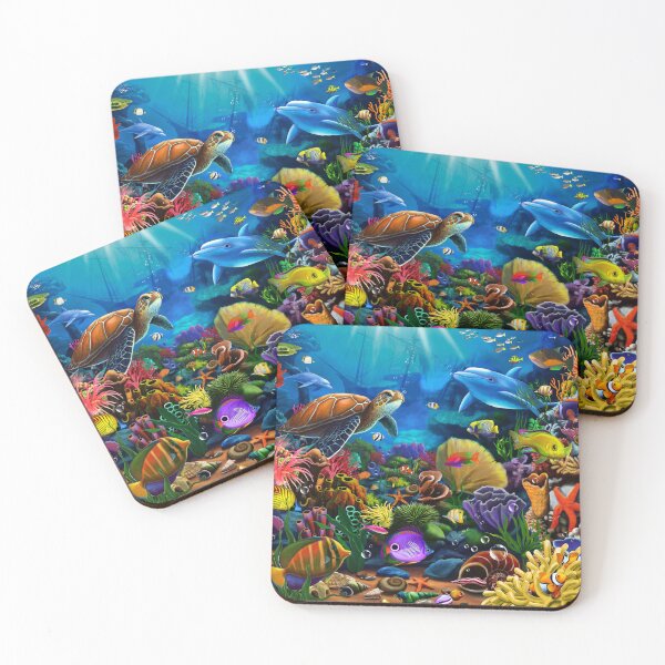 Item preview, Coral Reef Beauty designed and sold by GeraldNewtonArt.
