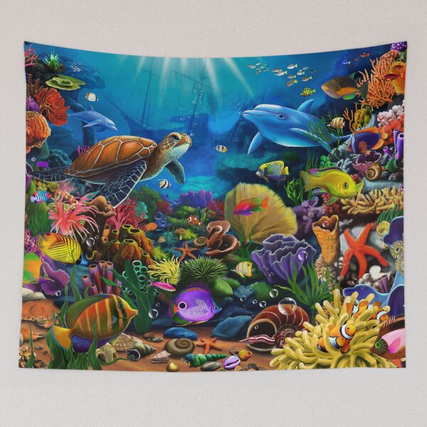 Item preview, Coral Reef Beauty designed and sold by GeraldNewtonArt.