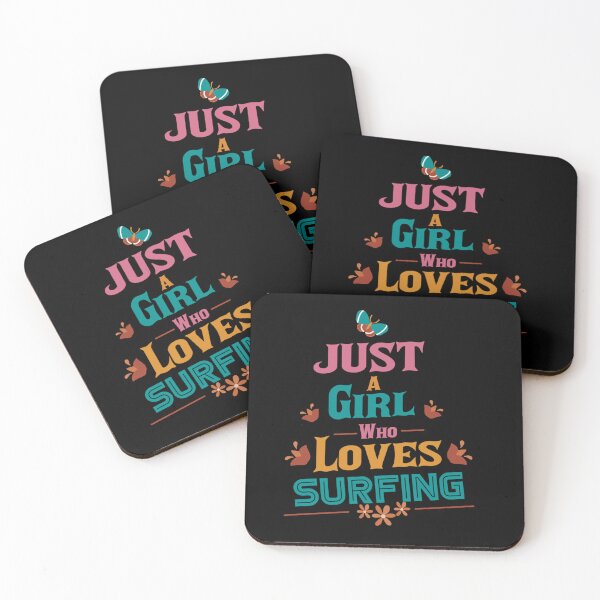 Item preview, JUST A WHO LOVES SURFING designed and sold by sobriowslen.