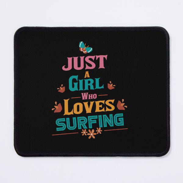 Item preview, JUST A WHO LOVES SURFING designed and sold by sobriowslen.