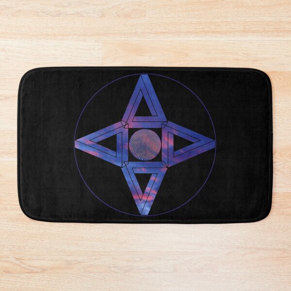 Item preview, Dark Red Blue Sky Triangle Me Impressed Star&CircleVisions designed and sold by createVisions.