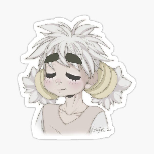 Hxh Stickers Redbubble - roblox code hunter x hunter hair