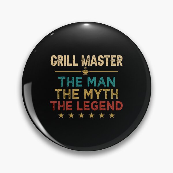 Item preview, Grillmaster The Man The Myth The Legend Barbeque Grilling designed and sold by haselshirt.