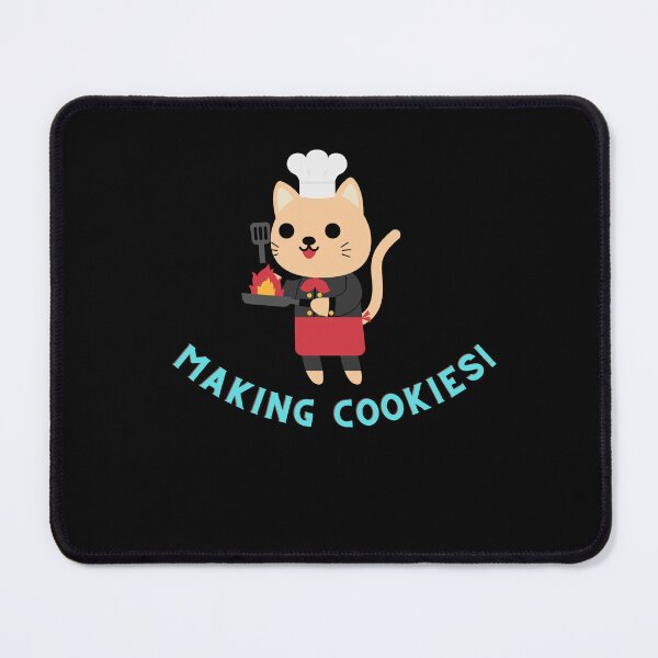 Item preview, Cat making biscuits ( Making Cookies ) designed and sold by Catify Meoowz.