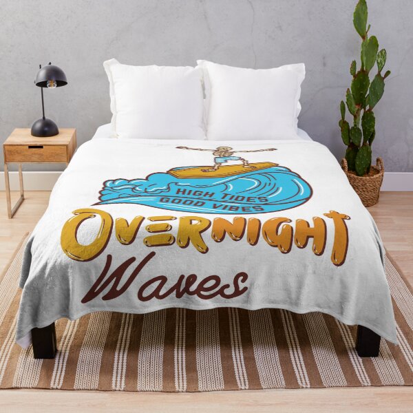 Item preview, Overnight Waves Funny Skeleton Surfing designed and sold by Shop801.
