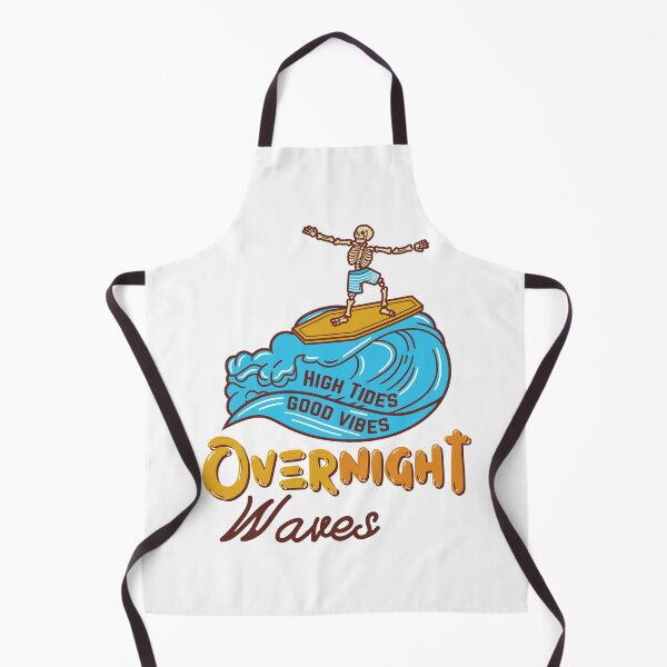 Item preview, Overnight Waves Funny Skeleton Surfing designed and sold by Shop801.