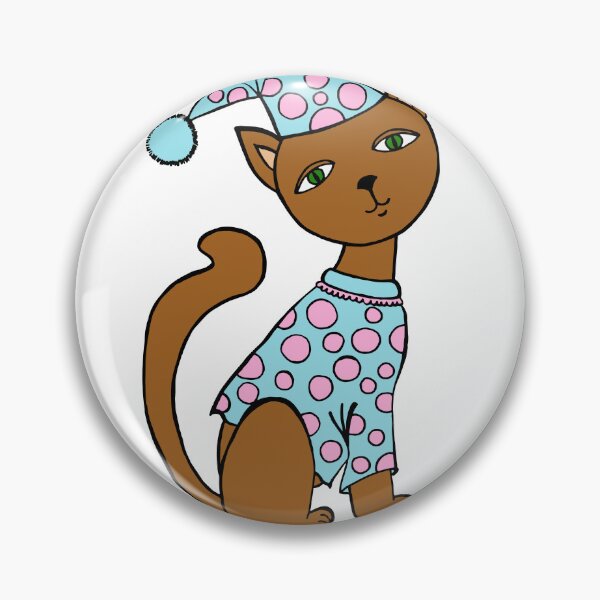 Item preview, sweet cat  pois pink  designed and sold by 20 Bucks.