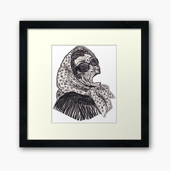 Item preview, cool old lady designed and sold by Hageebutte.
