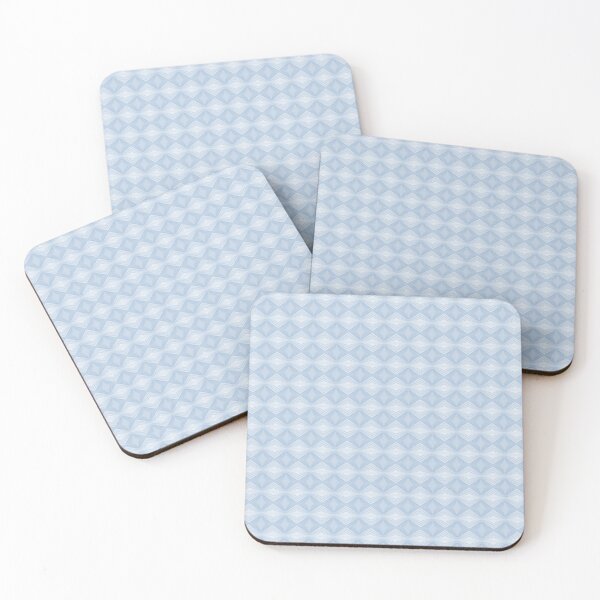 Item preview, Paleo Check Pastel Blue Repeat 5748 designed and sold by Art in My Loft.