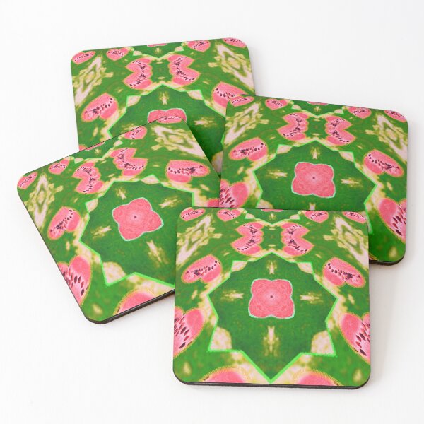 Item preview,   ABSTRACT PAINTING WATERMELON GEOMETRIC ART FANTASY. designed and sold by Ralek.