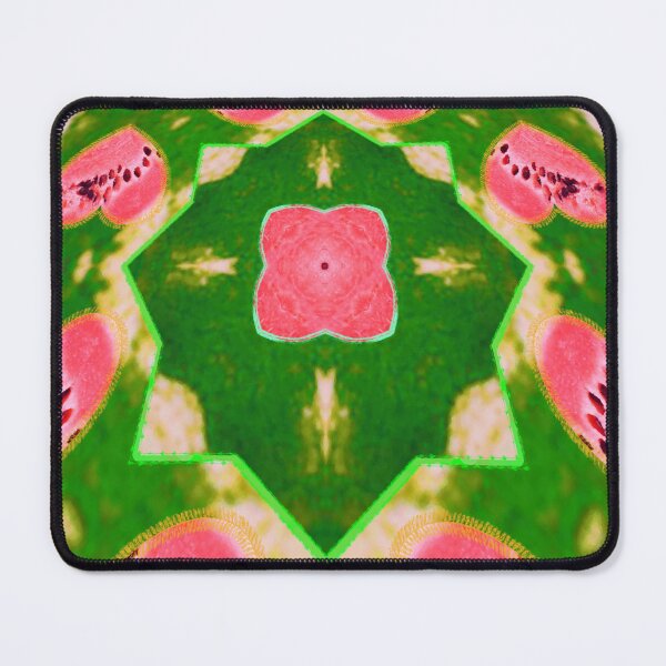 Item preview, ABSTRACT PAINTING WATERMELON GEOMETRIC ART FANTASY. designed and sold by Ralek.
