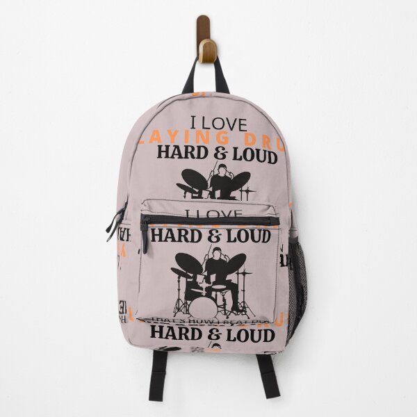 Item preview, I Love Playing Drums Hard & Loud That's How I Beat Down the Devil's Head mench64 designed and sold by mench64.