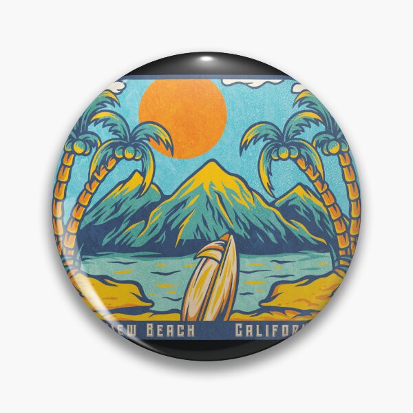 Item preview, Grandview Beach Palm Mountains designed and sold by LanikaiBeach.
