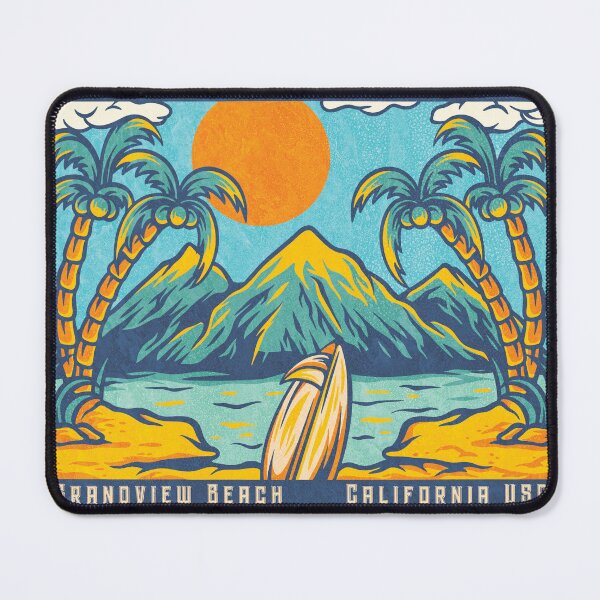 Item preview, Grandview Beach Palm Mountains designed and sold by LanikaiBeach.