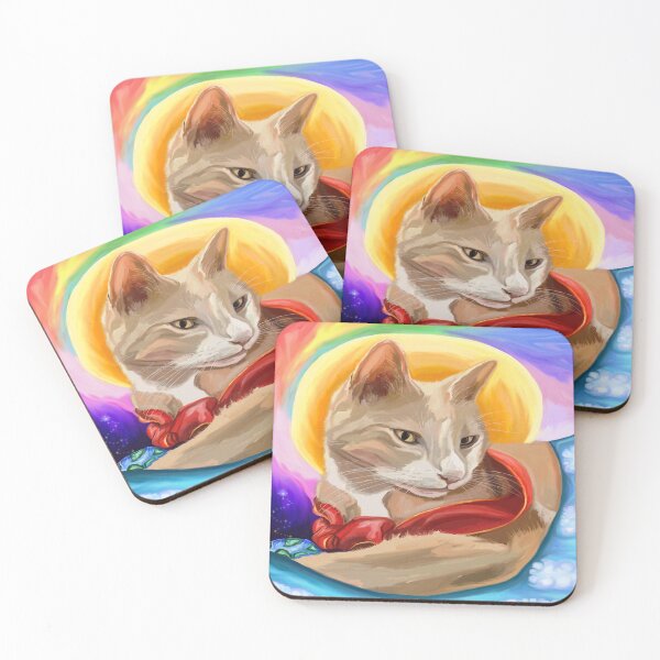 Item preview, Cat's Ascension to Rainbow Bridge designed and sold by Deborah Camp.