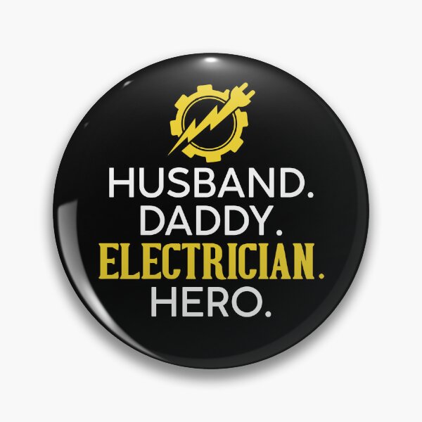 Item preview, Husband Daddy Electrician Hero designed and sold by SunsetGloww.
