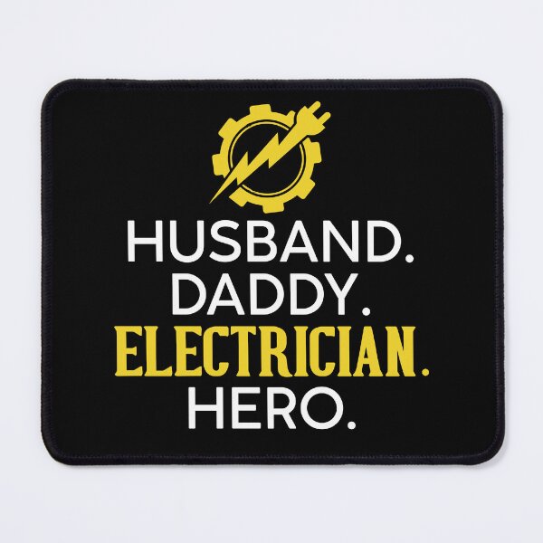 Item preview, Husband Daddy Electrician Hero designed and sold by SunsetGloww.