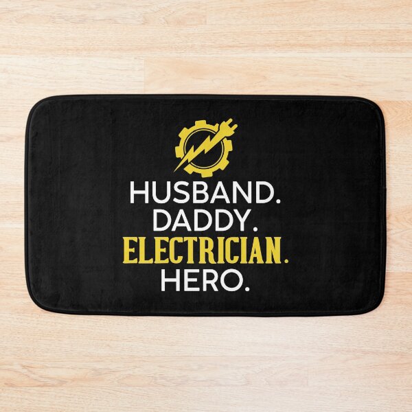 Item preview, Husband Daddy Electrician Hero designed and sold by SunsetGloww.