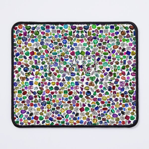 Item preview, PEACE inside all Color Gemstones in all Shapes designed and sold by DigitalGemArt.