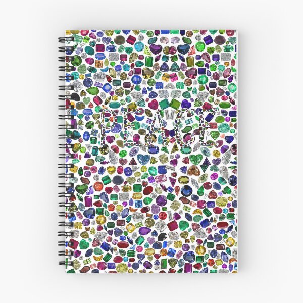 Item preview, PEACE inside all Color Gemstones in all Shapes designed and sold by DigitalGemArt.