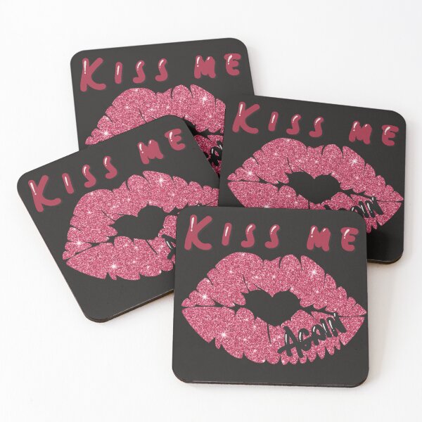 Item preview, Kiss Me Again Glitter Sexy Lips Funny T-shirt designed and sold by AUAINO.