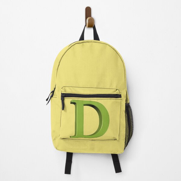 Item preview, The Letter D Dimensional Green on Yellow 5748 designed and sold by Art in My Loft.