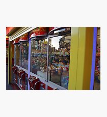 Soft Toy Grabber, Claw Machine Photographic Print