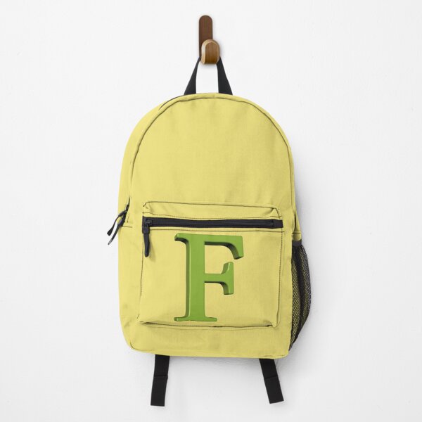 Item preview, The Letter F Dimensional Green on Yellow 5748 designed and sold by Art in My Loft.