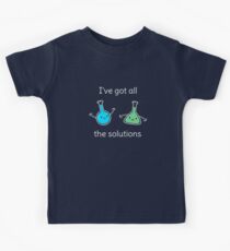 Funny Chemistry Science Pun T-Shirt Kids T-Shirt