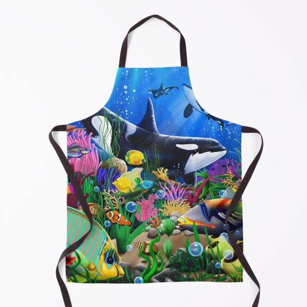 Item preview, Orca's Tropical Reef designed and sold by GeraldNewtonArt.