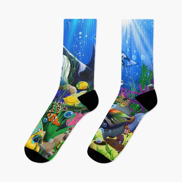 Item preview, Orca's Tropical Reef designed and sold by GeraldNewtonArt.