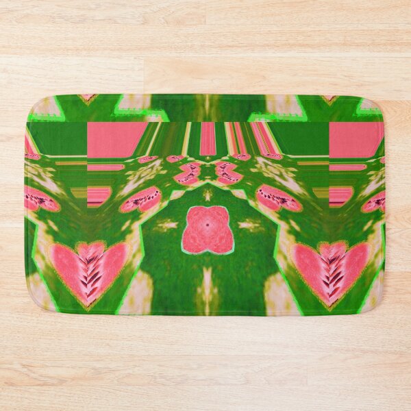 Item preview, ABSTRACT PAINTING WATERMELON GEOMETRIC ART FANTASY. designed and sold by Ralek.